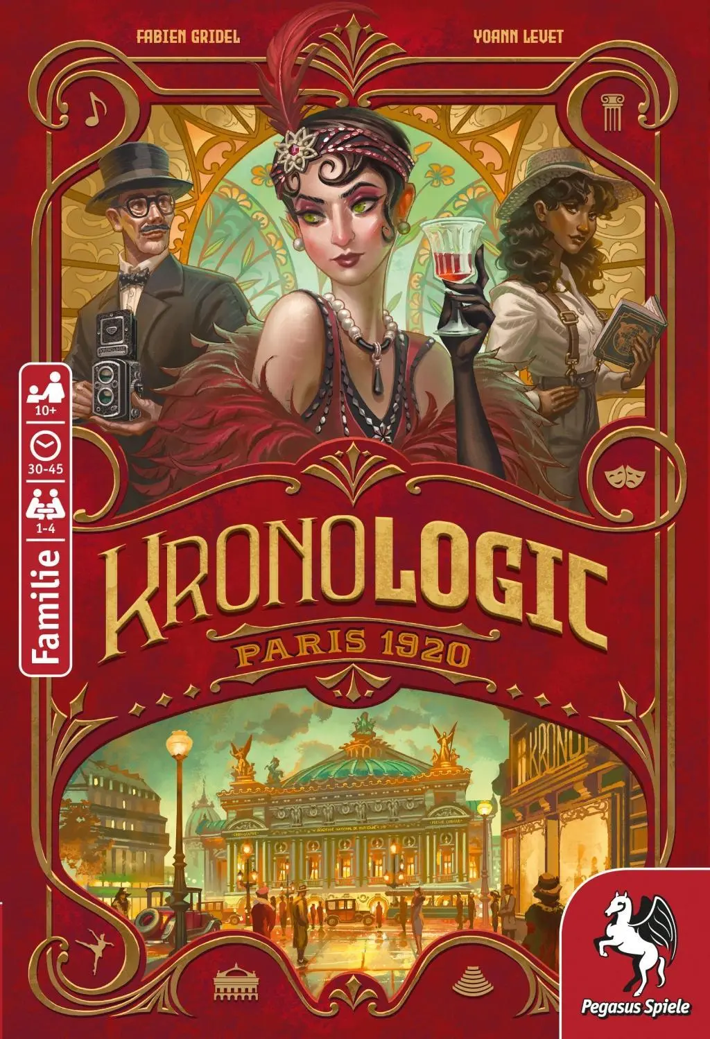Bild: 4250231740060 | Kronologic - Paris 1920 | Fabien Gridel | Spiel | 18710G | Deutsch