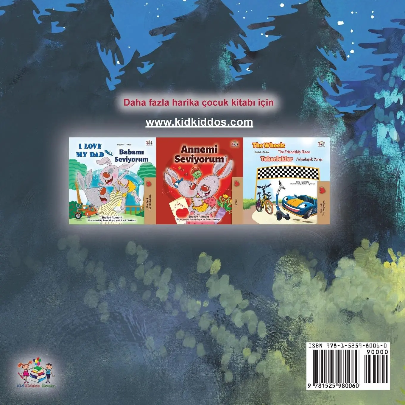 Rückseite: 9781525980060 | Under the Stars (Turkish Children's Book) | Sam Sagolski (u. a.)