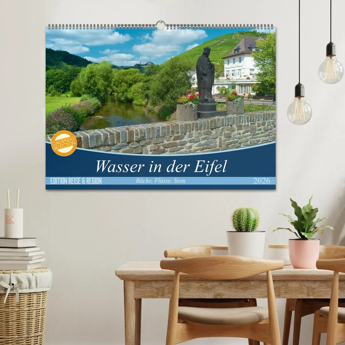 Bild: 9783516180060 | Bäche, Flüsse, Seen - Wasser in der Eifel (Wandkalender 2026 DIN A2...