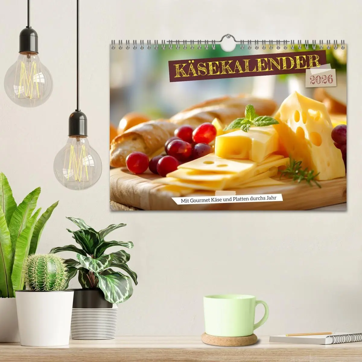 Bild: 9783516700060 | Käsekalender - mit Gourmet Käse und Platten durchs Jahr...