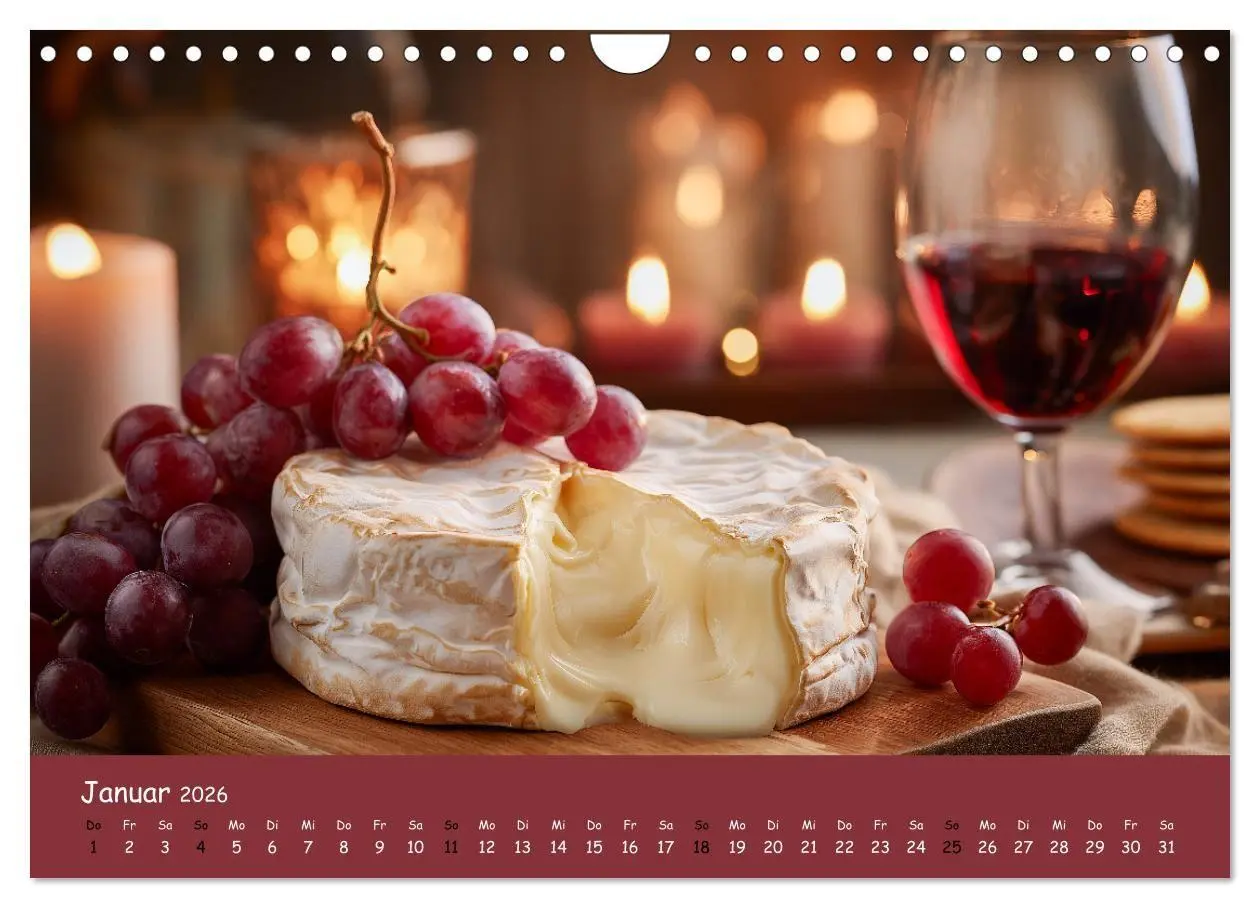 Bild: 9783516700060 | Käsekalender - mit Gourmet Käse und Platten durchs Jahr...