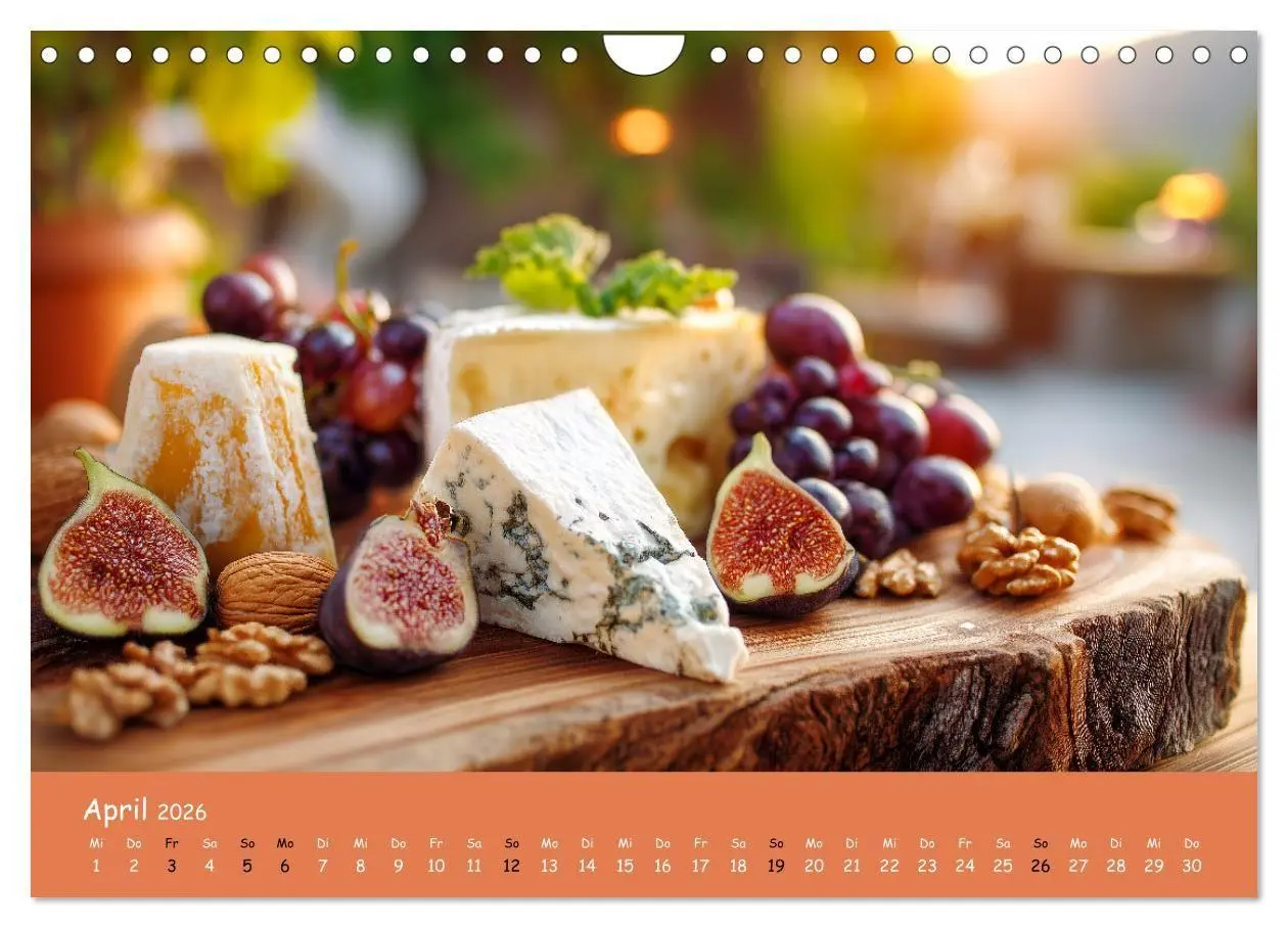 Bild: 9783516700060 | Käsekalender - mit Gourmet Käse und Platten durchs Jahr...