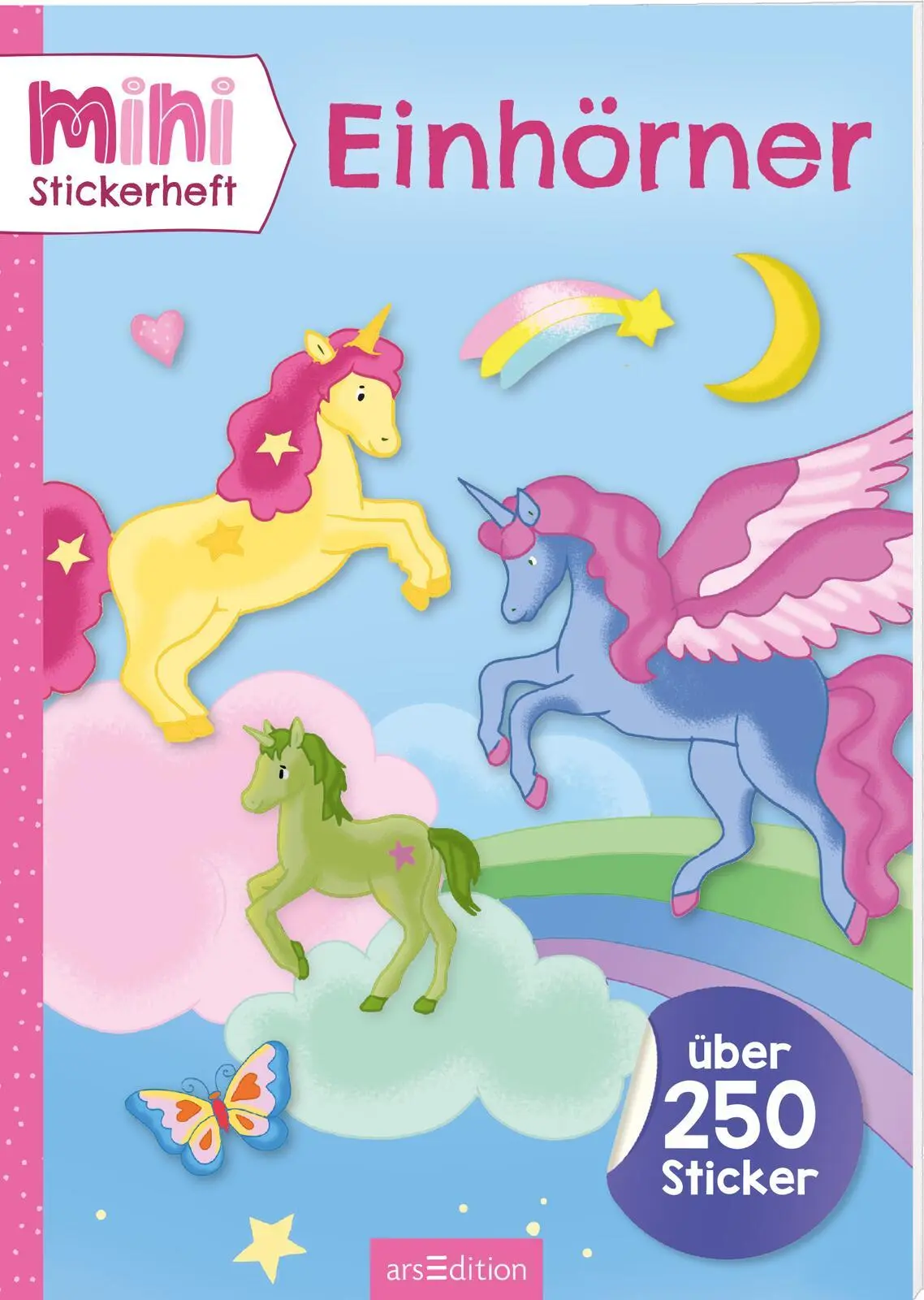 Cover: 9783845860060 | MINI-Stickerheft - Einhörner | Über 250 Sticker | Isabelle Metzen