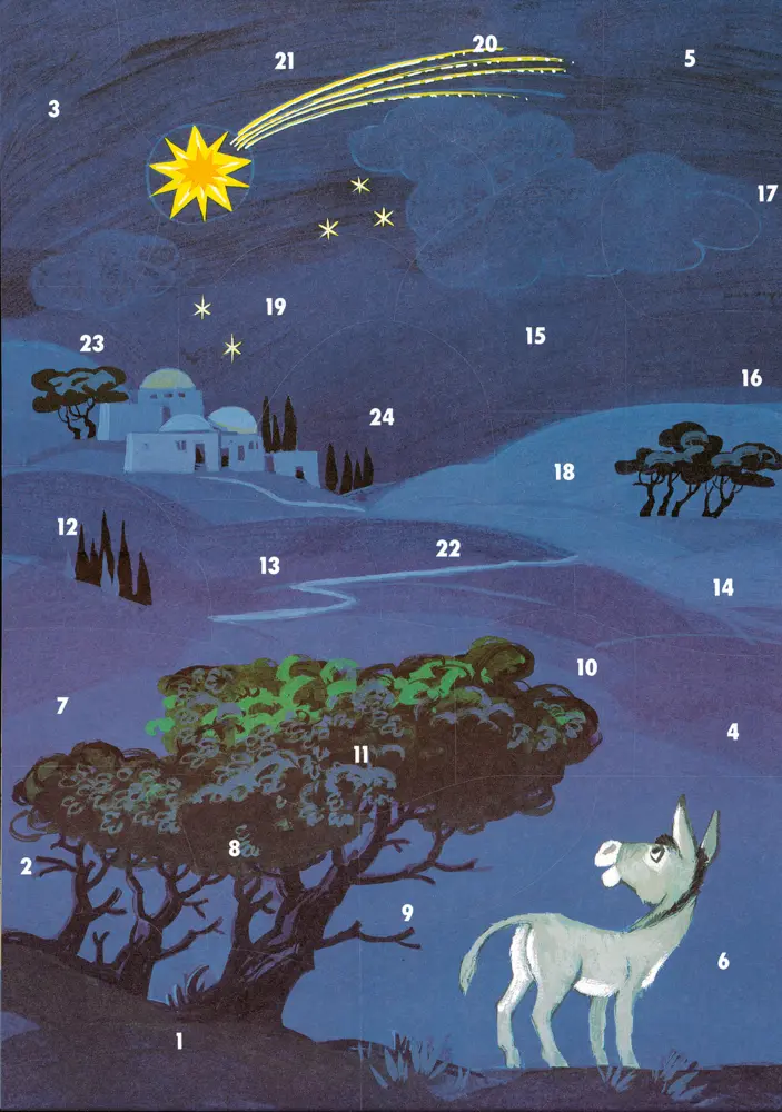 Cover: 9783889970060 | Wie Aaron nach Bethlehem kam | Barbara Cratzius | Kalender | 48 S.