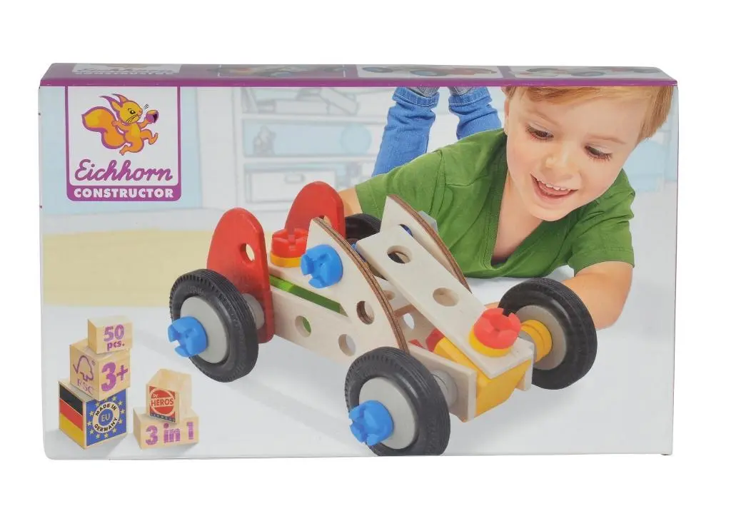 Cover: 4051902390160 | Eichhorn Constructor: Rennauto | 100039016 | Spiel | Brettspiel | 2015