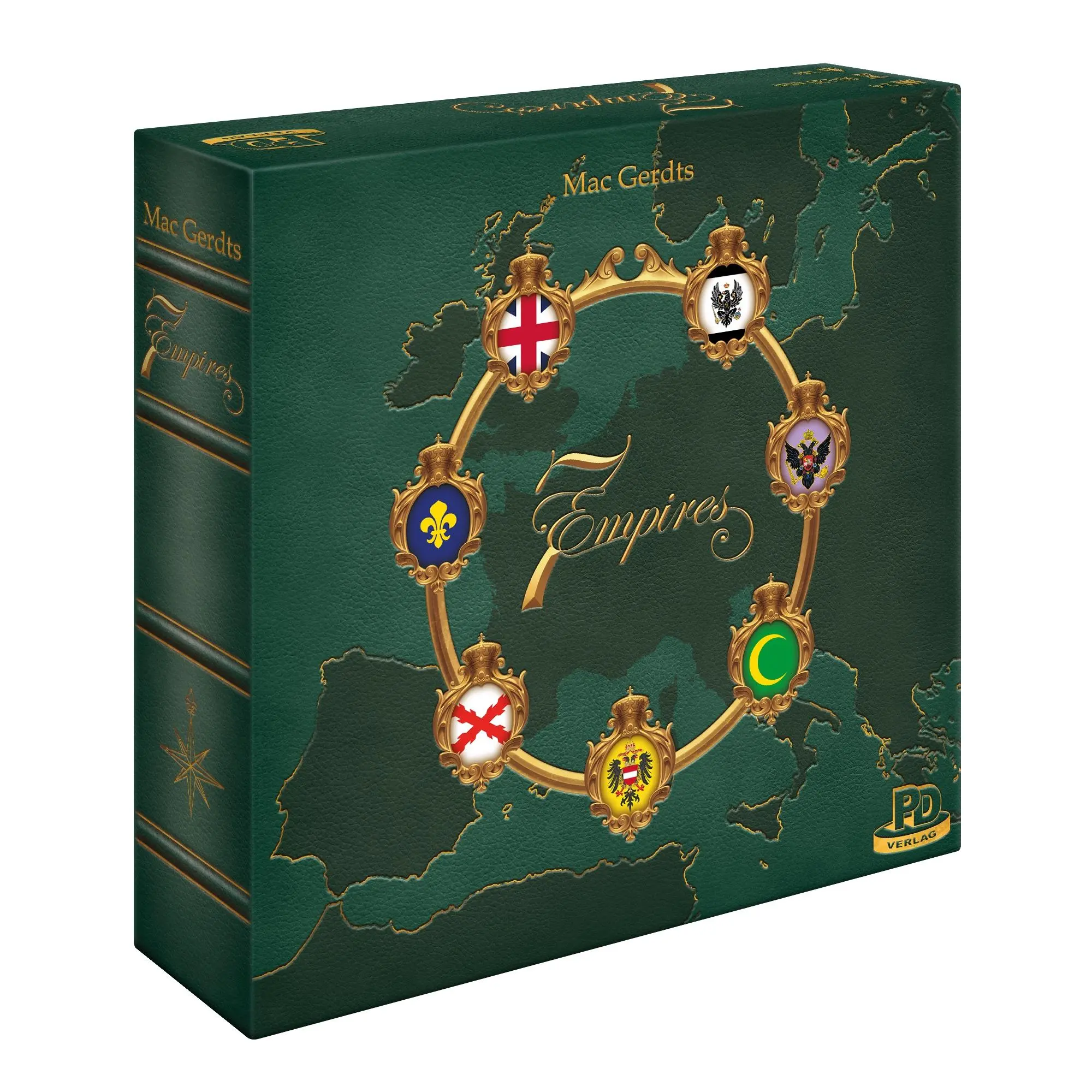 Cover: 4260754850160 | 7 Empires | Mac Gerdts | Spiel | Deutsch | 2024 | PD Verlag