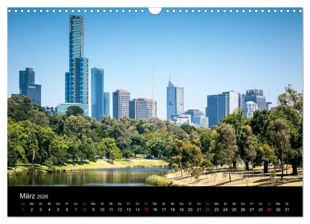 Bild: 9783516170160 | Australien (Wandkalender 2026 DIN A3 quer), CALVENDO Monatskalender