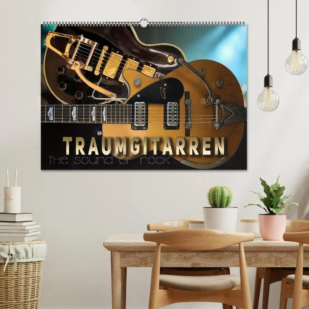 Bild: 9783516620160 | Traumgitarren - the Sound of Rock (Wandkalender 2026 DIN A2 quer),...