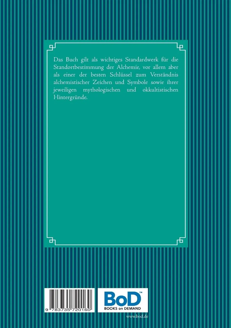 Rückseite: 9783735720160 | Alchemistische Symbole: Alchemie, Magie, Astrologie | Wild | Buch