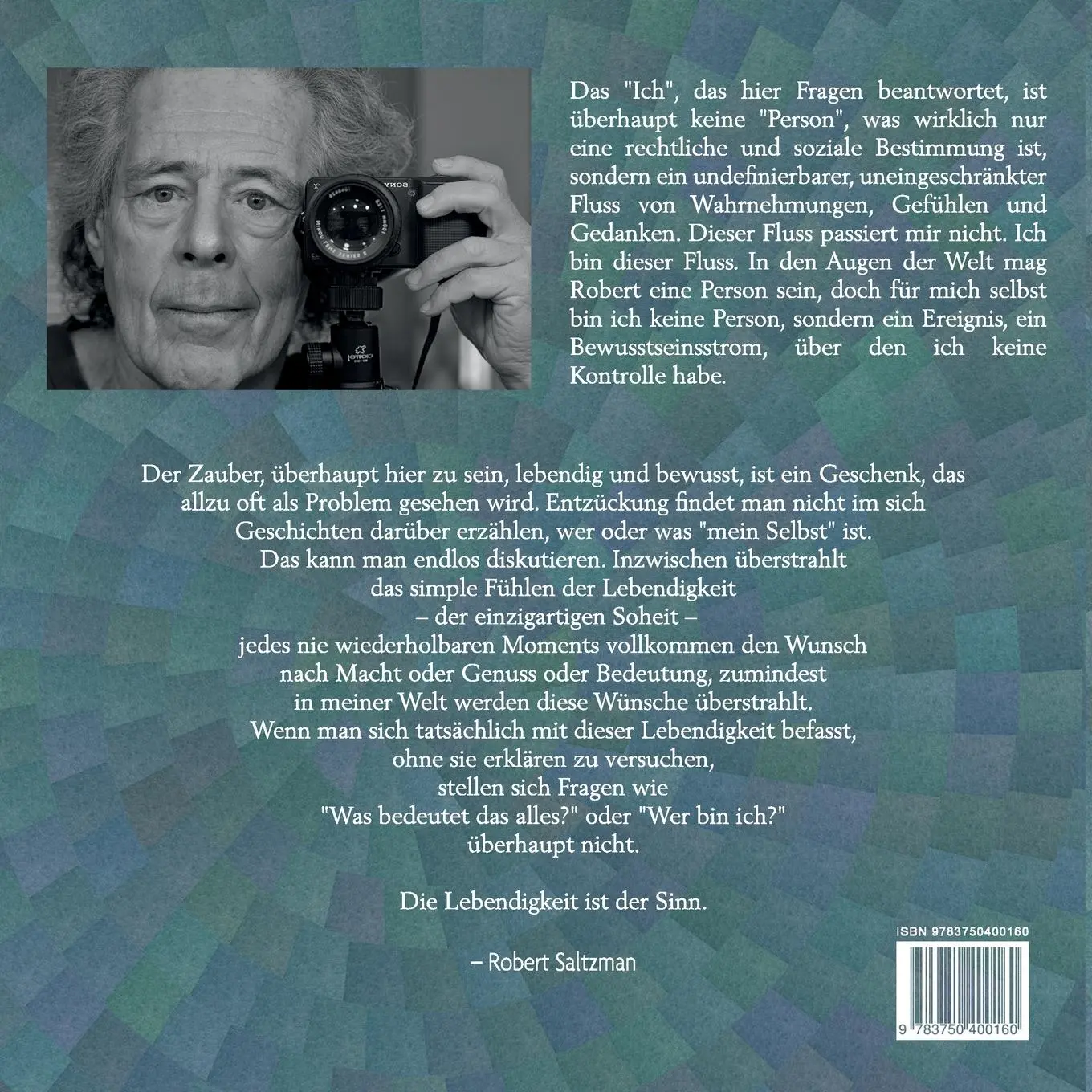 Rückseite: 9783750400160 | Die Zehntausend Dinge | Robert Saltzman | Taschenbuch | 208 S. | 2019