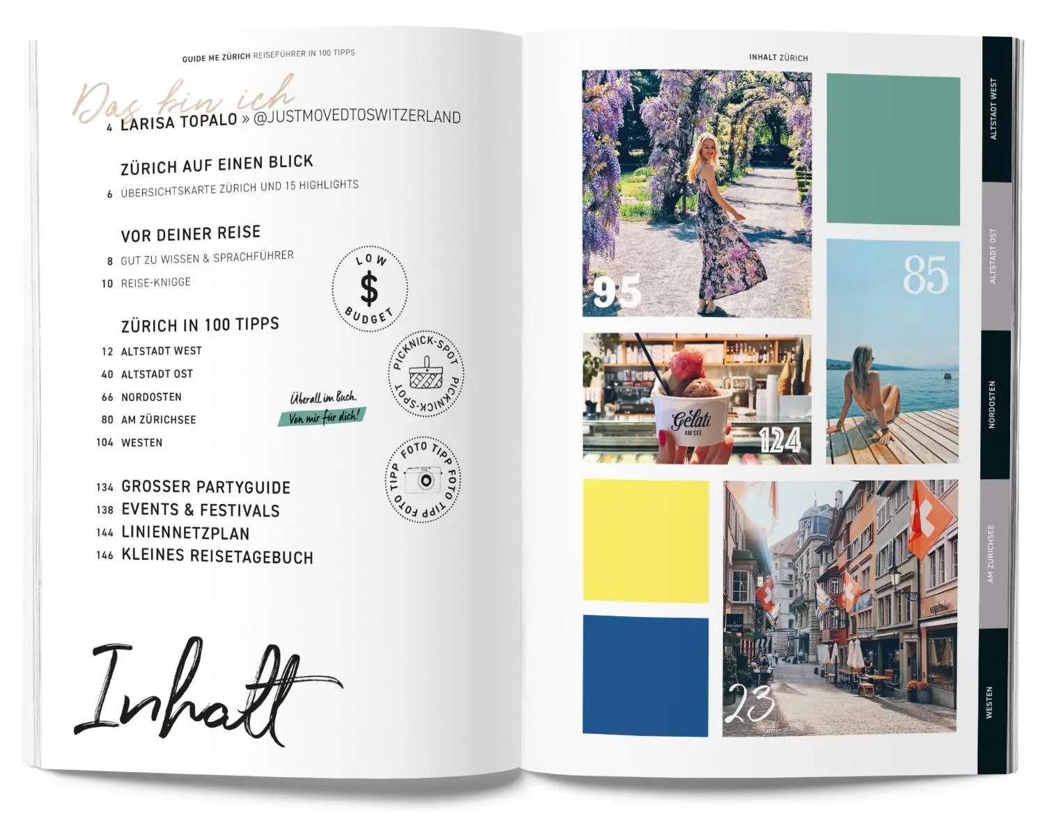 Bild: 9783828330160 | GuideMe Reiseführer Zürich | Larisa Topalo (u. a.) | Taschenbuch