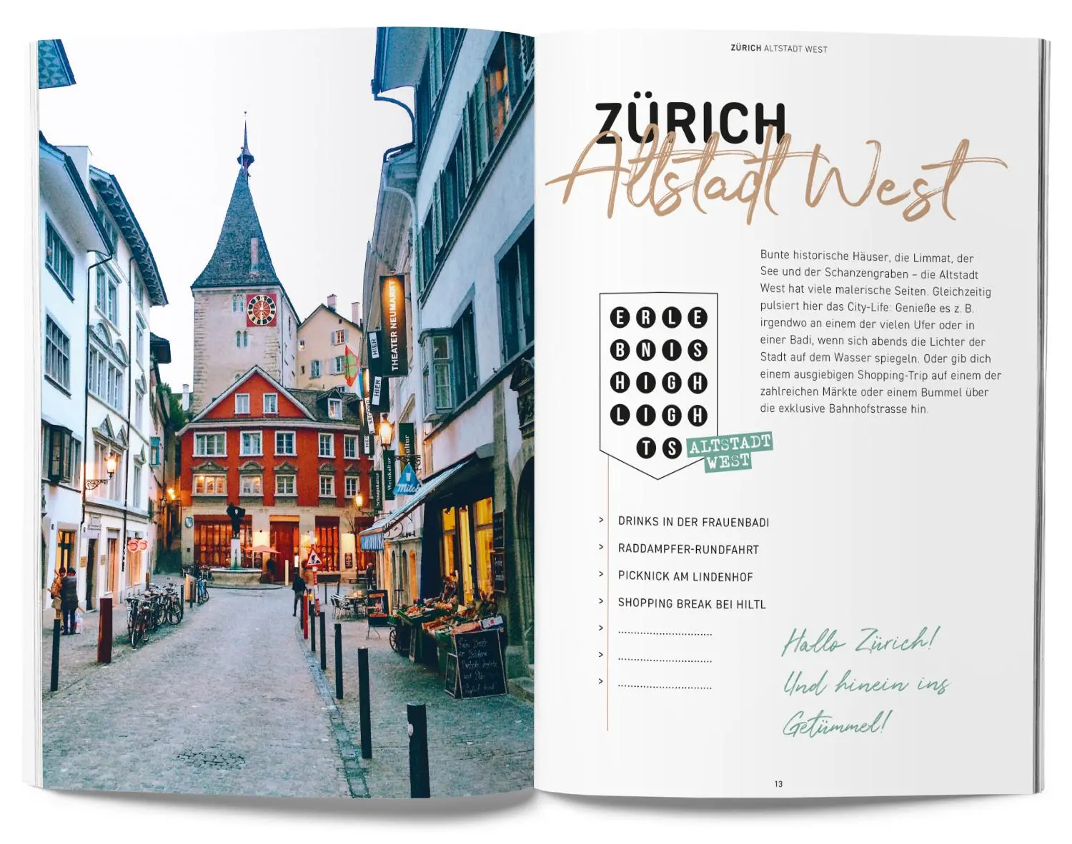 Bild: 9783828330160 | GuideMe Reiseführer Zürich | Larisa Topalo (u. a.) | Taschenbuch