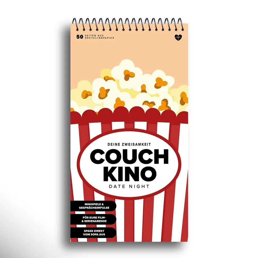 Cover: 4262468390260 | Couch Kino Date Night | Spielblock für gemeinsame Filmabende | Spiel