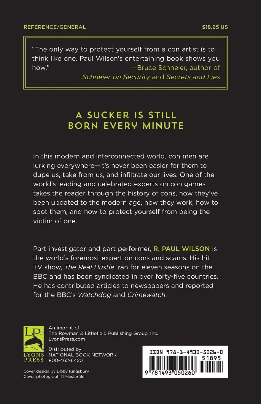 Rückseite: 9781493050260 | The Art of the Con | R. Paul Wilson | Taschenbuch | Englisch | 2020