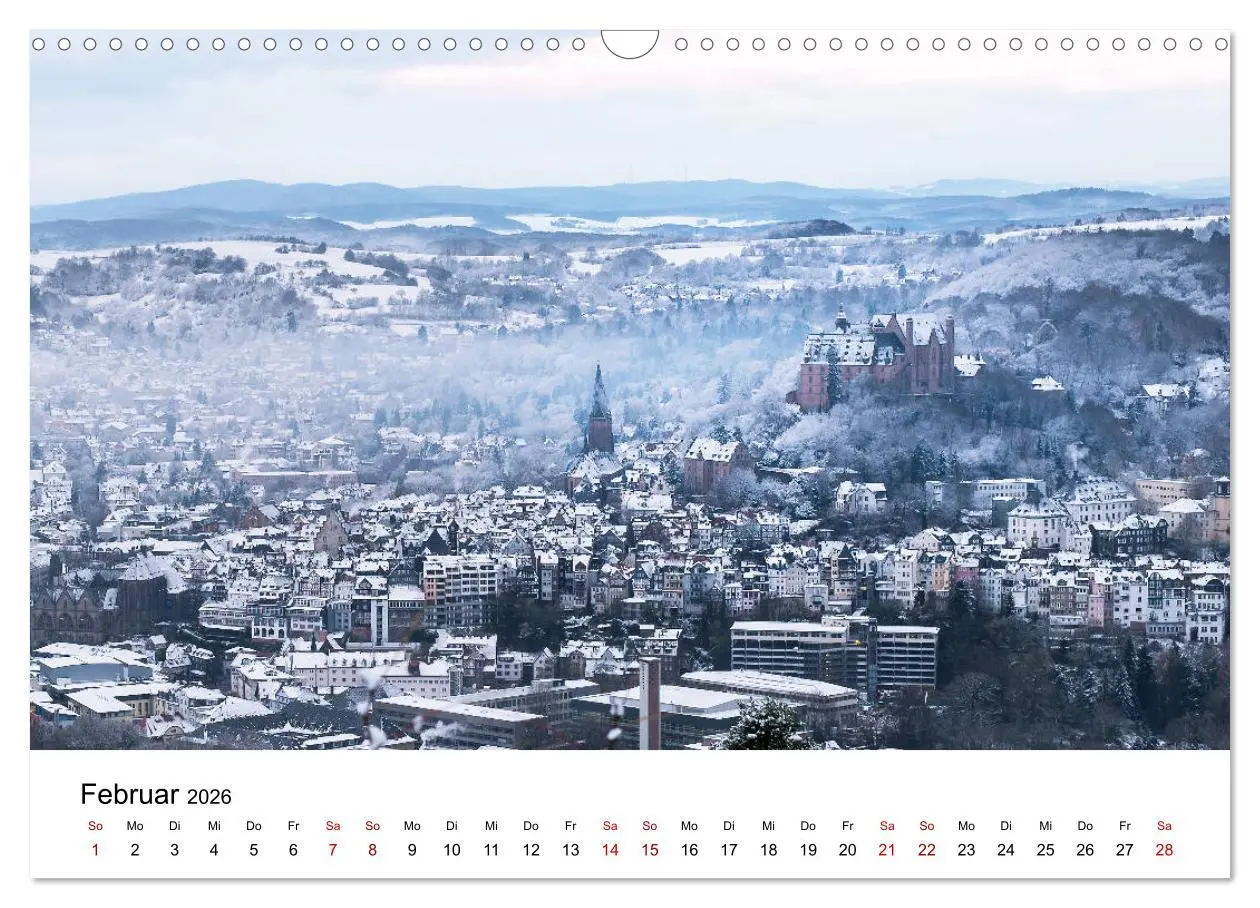 Bild: 9783457760260 | Märchenhaftes Marburg (Wandkalender 2026 DIN A3 quer), CALVENDO...