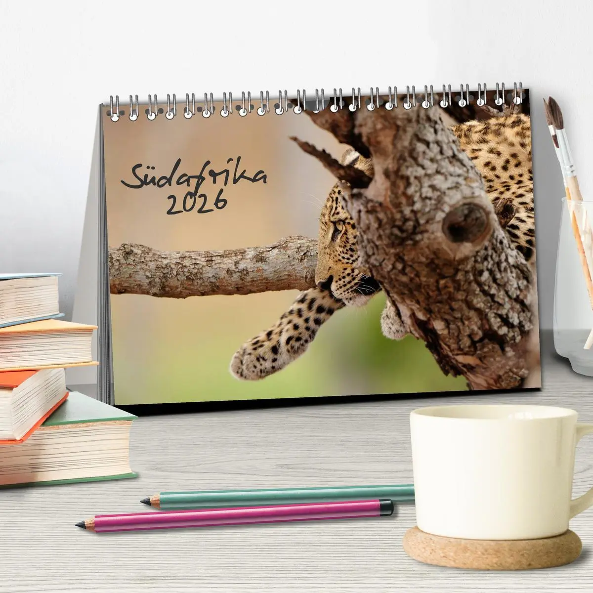 Bild: 9783516230260 | Südafrika (Tischkalender 2026 DIN A5 quer), CALVENDO Monatskalender