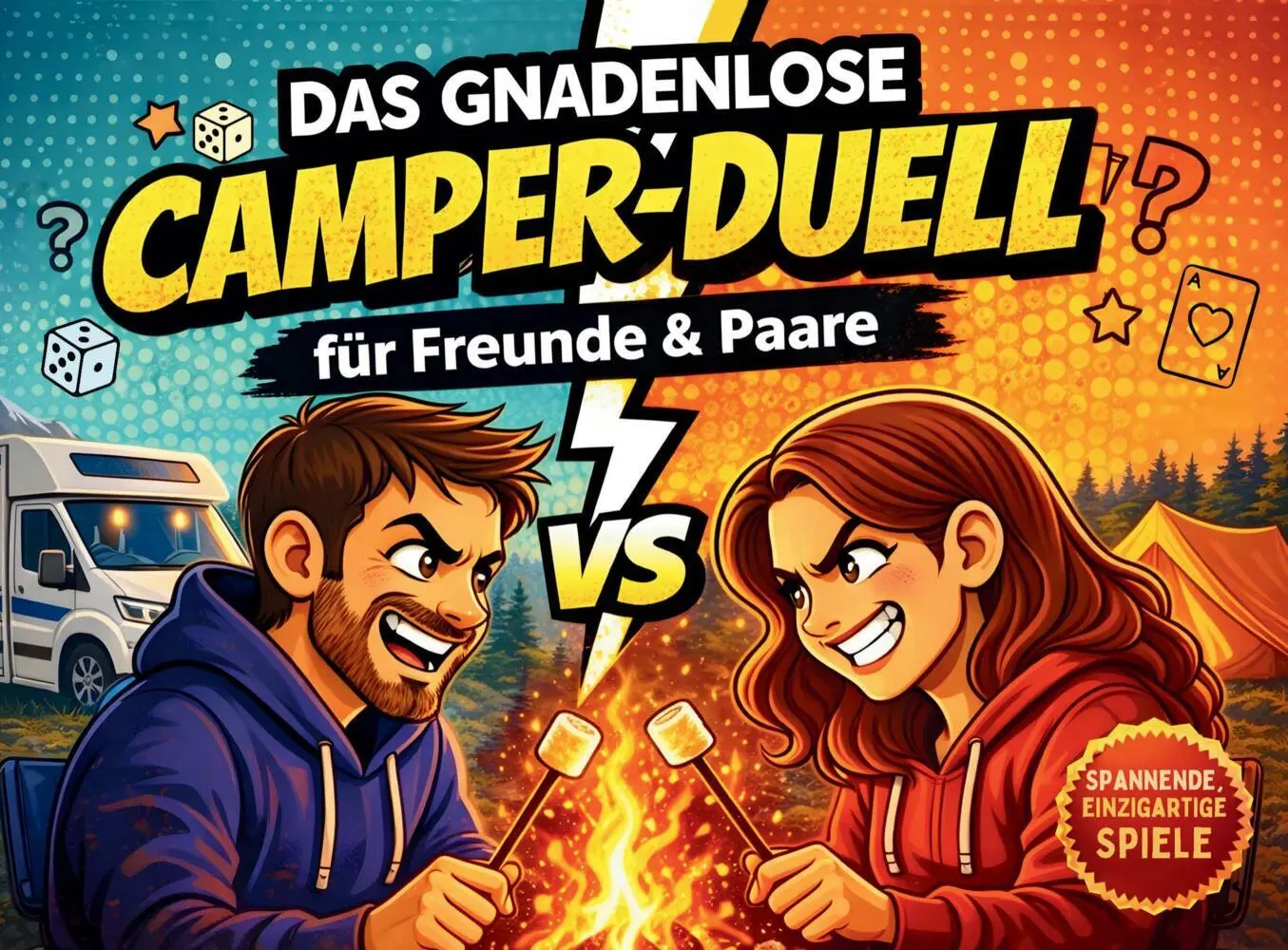 Cover: 9783692770260 | Das gnadenlose Camper-Duell für Freunde &amp; Paare | M. Artis Creations