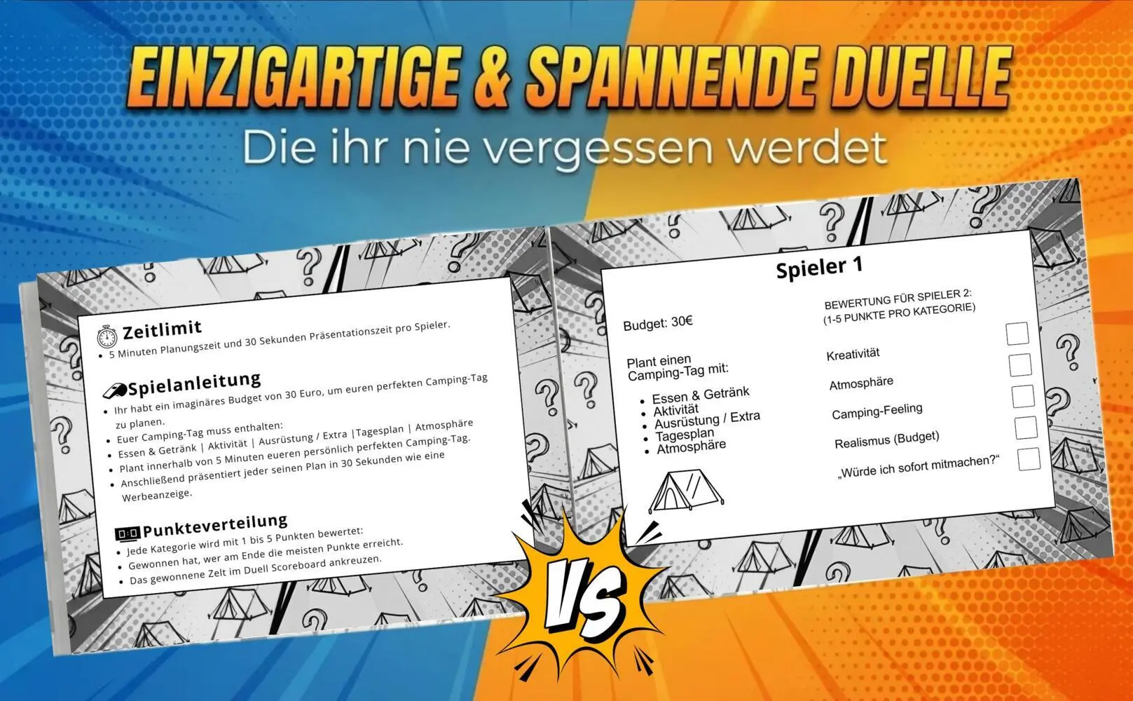 Bild: 9783692770260 | Das gnadenlose Camper-Duell für Freunde &amp; Paare | M. Artis Creations