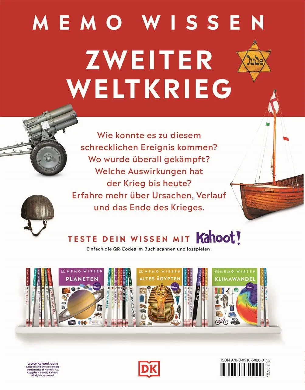 Rückseite: 9783831050260 | memo Wissen. Zweiter Weltkrieg | Simon Adams | Buch | 72 S. | Deutsch