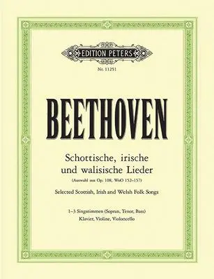 Cover: 9790014110260 | Scottish and Irish Songs | Ludwig van Beethoven | Taschenbuch | 2022