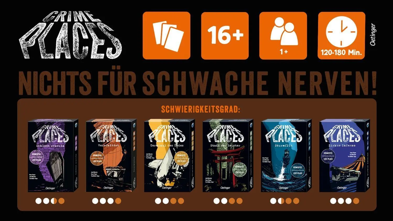 Bild: 4255882500360 | Crime Places. Verschüttet | Joel Müseler (u. a.) | Spiel | 72 S.