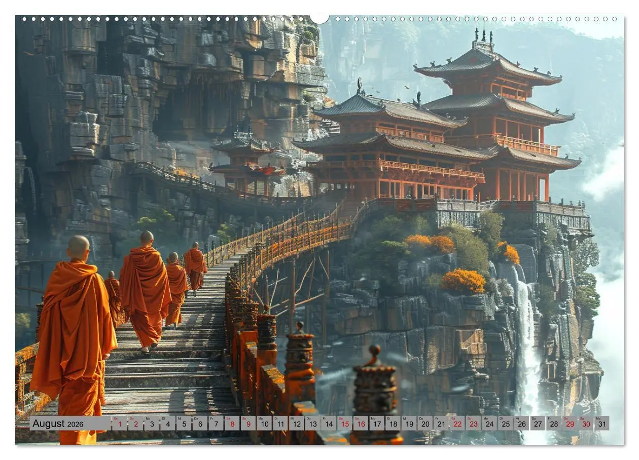 Bild: 9783457440360 | Komm mit in die Stille (Wandkalender 2026 DIN A2 quer), CALVENDO...