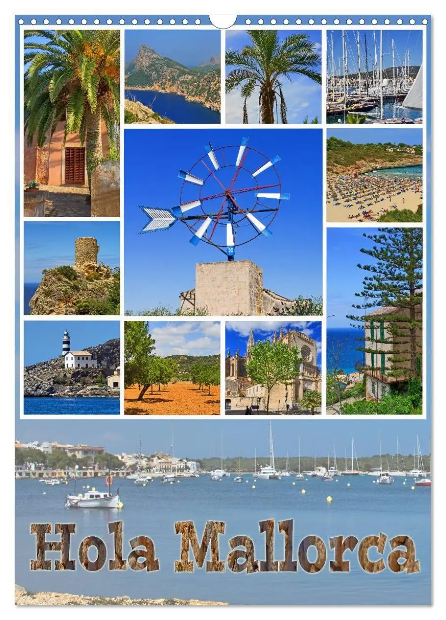 Cover: 9783569790360 | Hola Mallorca (Wandkalender 2027 DIN A3 hoch), CALVENDO Monatskalender