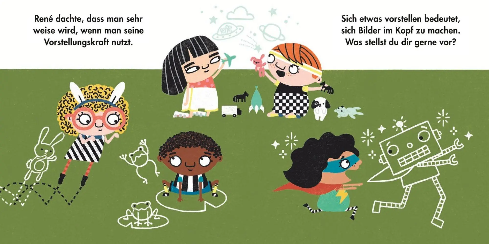 Bild: 9783693370360 | Vorstellungskraft mit René Descartes. Bilderbuch | Armitage (u. a.)