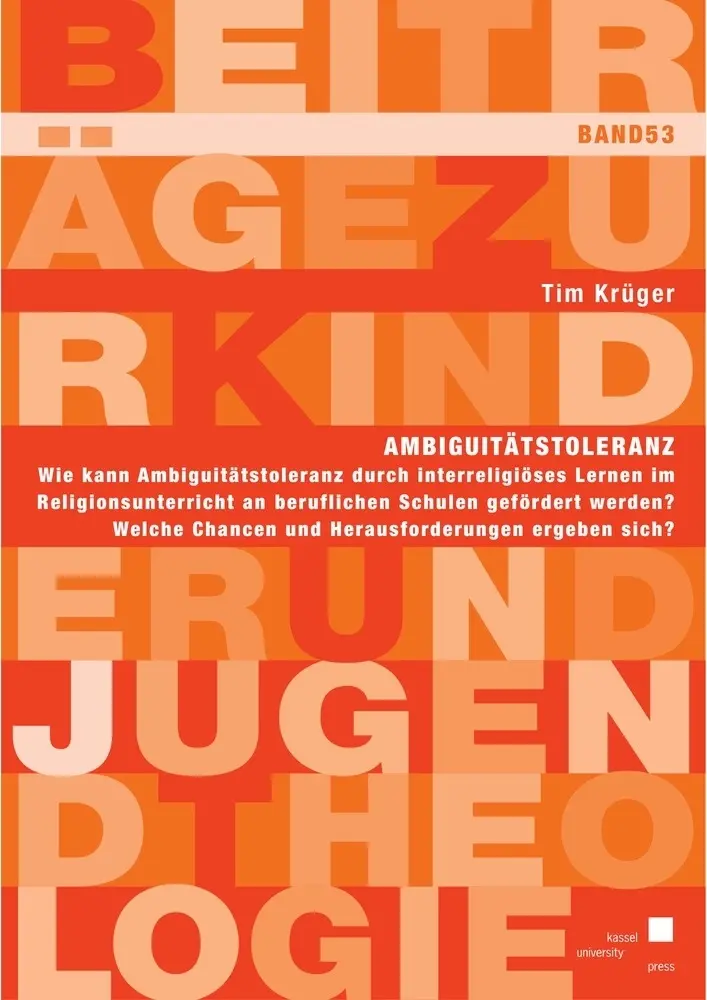 Cover: 9783737610360 | Ambiguitätstoleranz | Tim Krüger | Taschenbuch | 140 S. | Deutsch