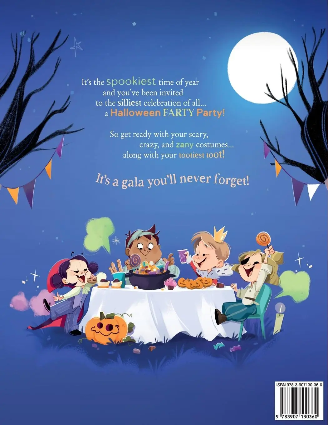 Rückseite: 9783907130360 | A Halloween Farty Party | Junia Wonders | Taschenbuch | Englisch