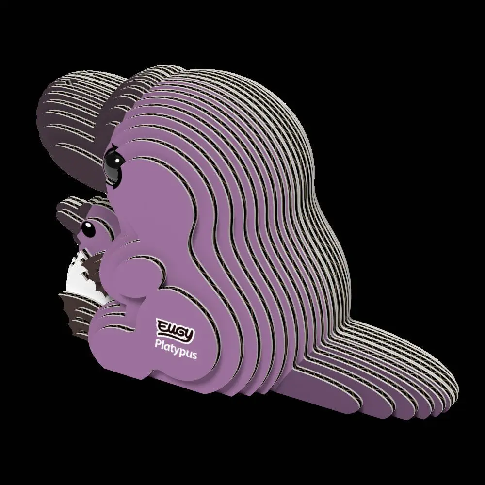 Bild: 9421035150460 | EUGY - 3D Bastelset Schnabeltier | Kit (Bastelset) | In Karton | 2026