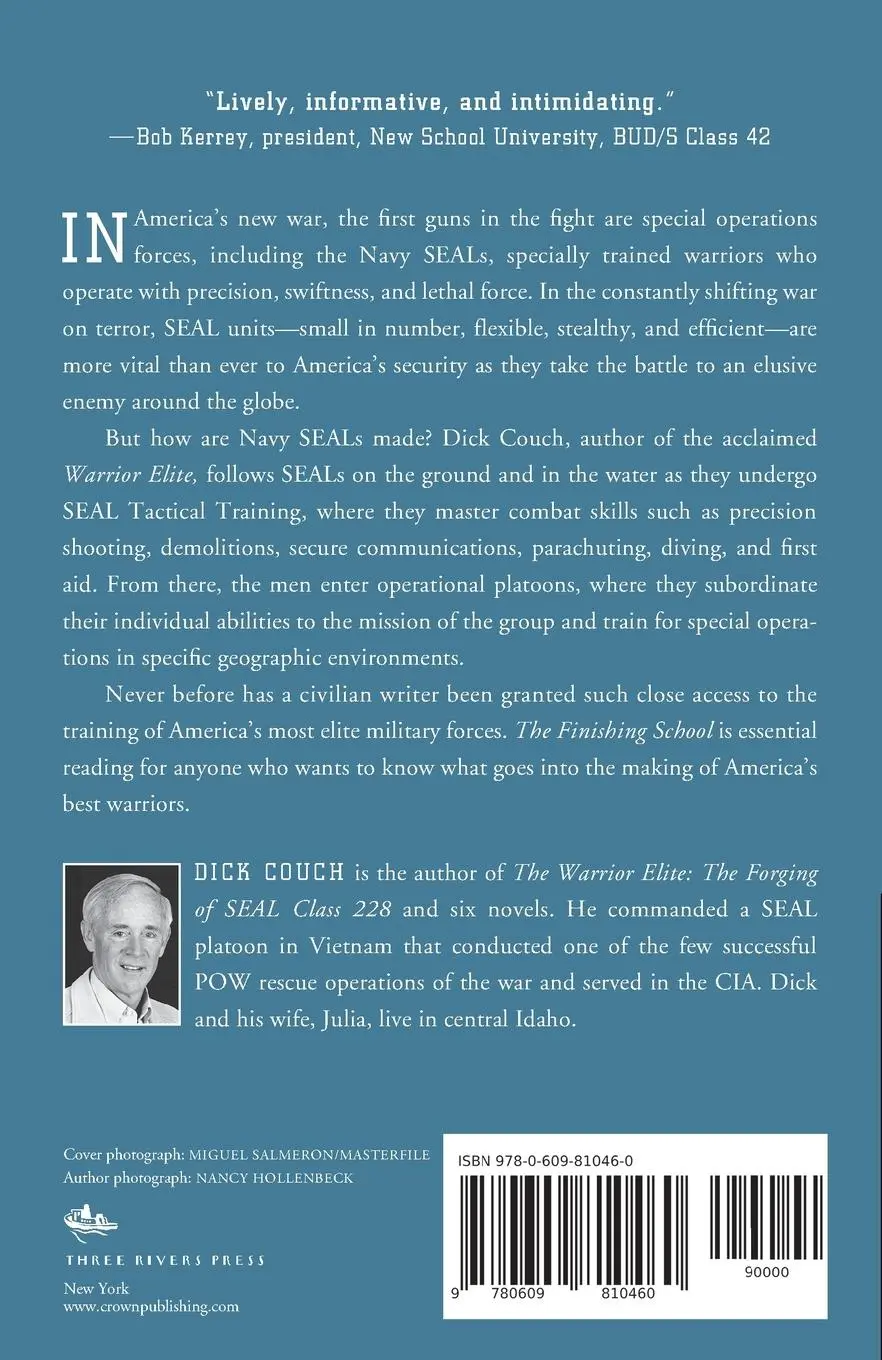 Rückseite: 9780609810460 | The Finishing School | Earning the Navy SEAL Trident | Dick Couch