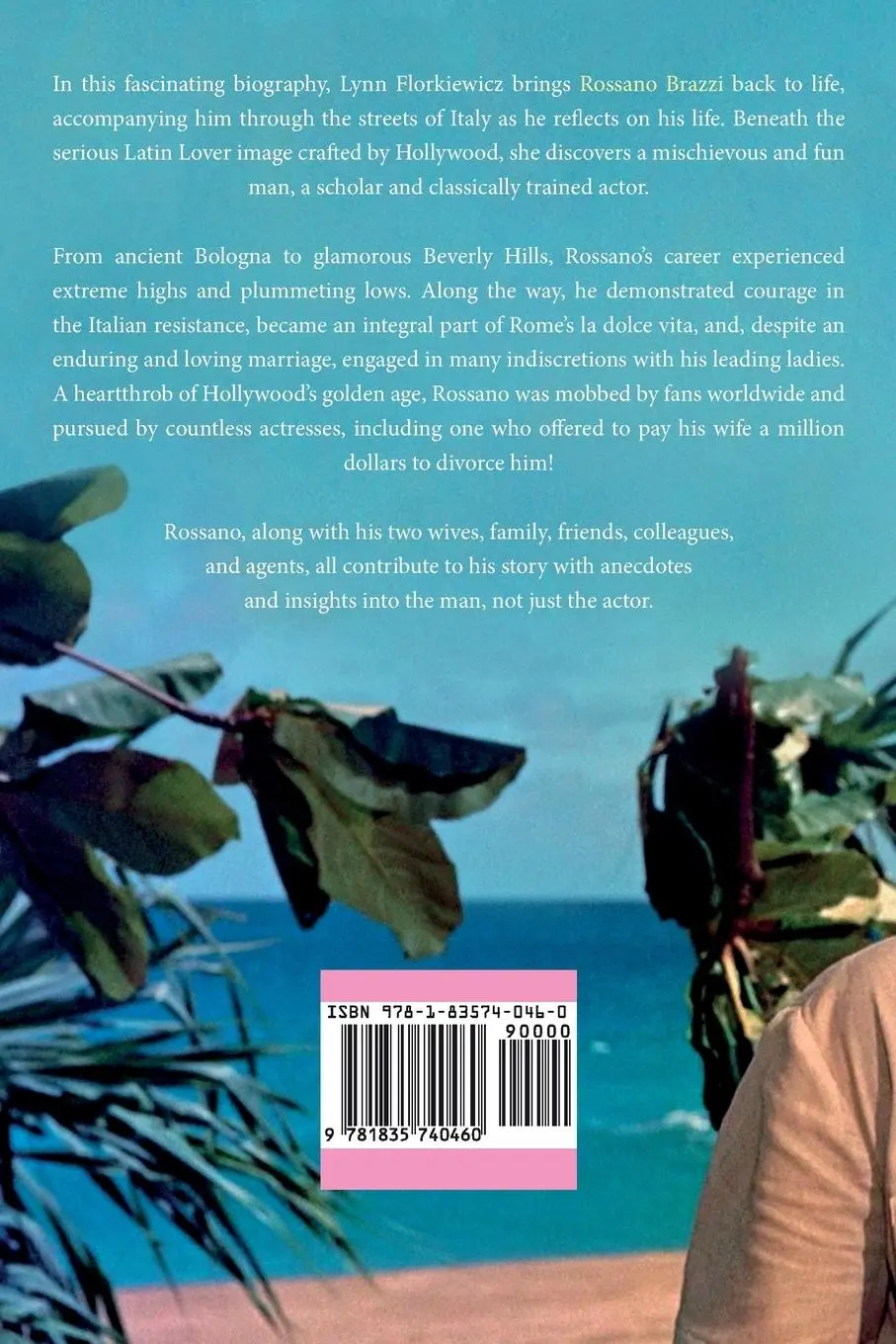 Rückseite: 9781835740460 | A Happy Man | In conversation with Rossano Brazzi | Lynn Florkiewicz
