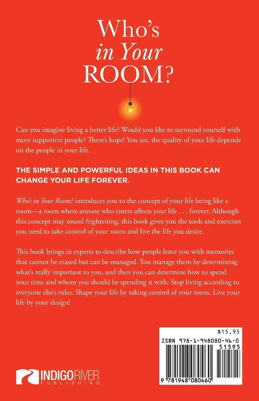 Rückseite: 9781948080460 | Who's in Your Room: The Secret to Creating Your Best Life | Buch