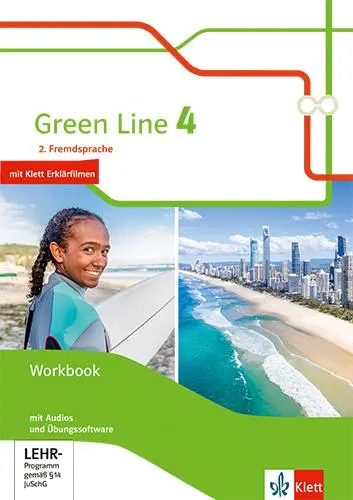Cover: 9783128130460 | Green Line 4. Ausgabe 2. Fremdsprache. Workbook mit Audio-CD und... Cover: 9783128130460 | Green Line 4. Ausgabe 2. Fremdsprache. Workbook mit Audio-CD und...