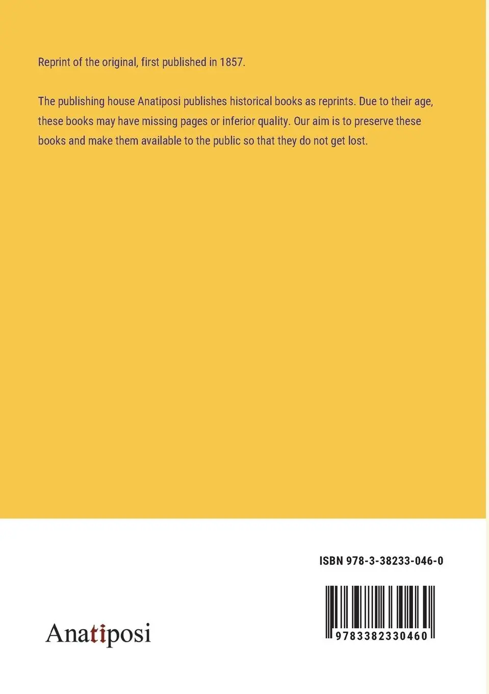 Rückseite: 9783382330460 | Gesenius's Hebrew and Chaldee Lexicon to the Old Testament Scriptures