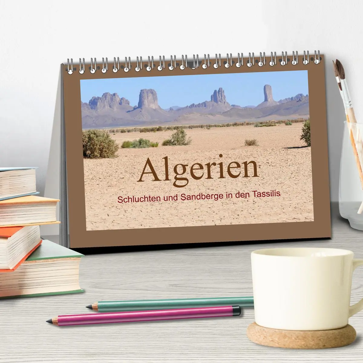 Bild: 9783457670460 | Algerien - Schluchten und Sandberge in den Tassilis (Tischkalender...