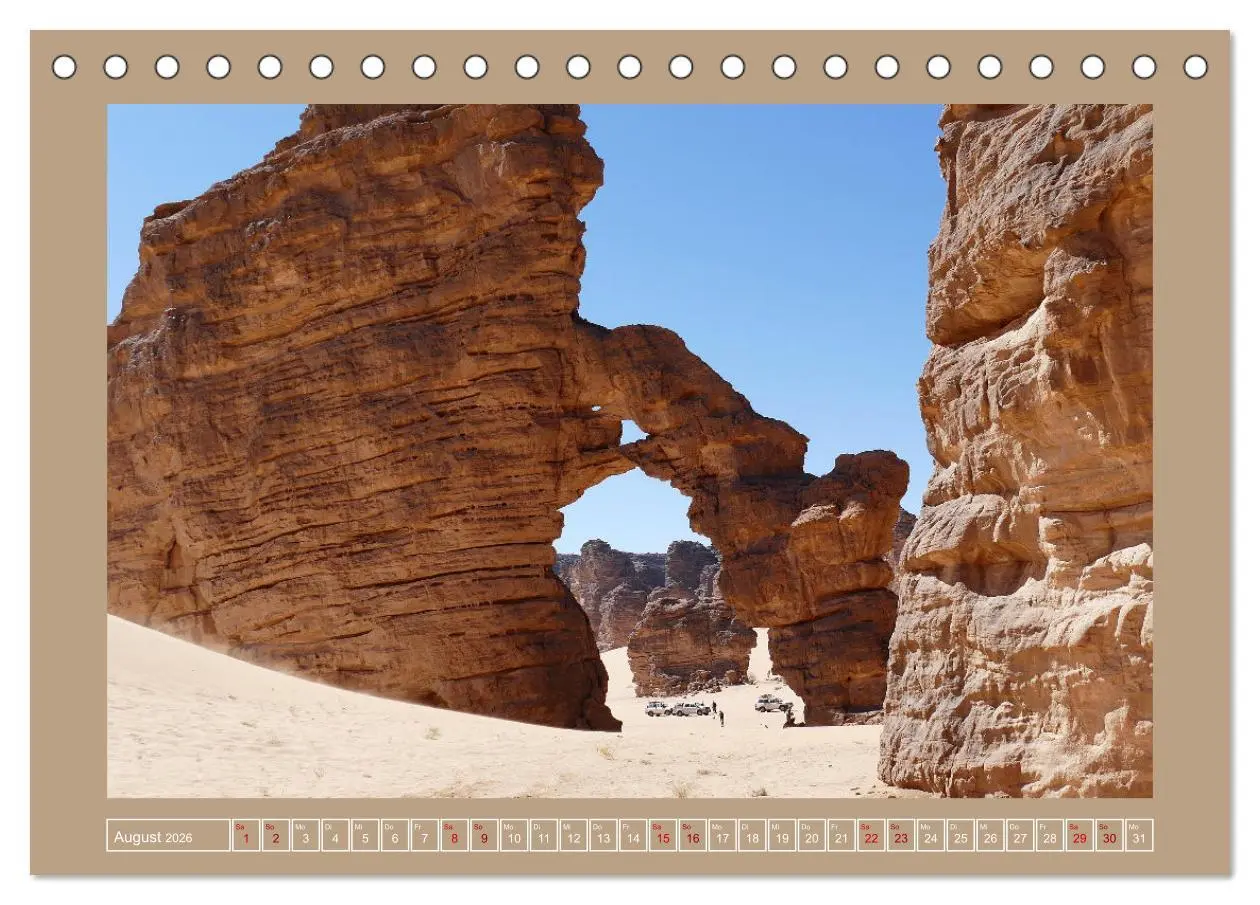 Bild: 9783457670460 | Algerien - Schluchten und Sandberge in den Tassilis (Tischkalender...