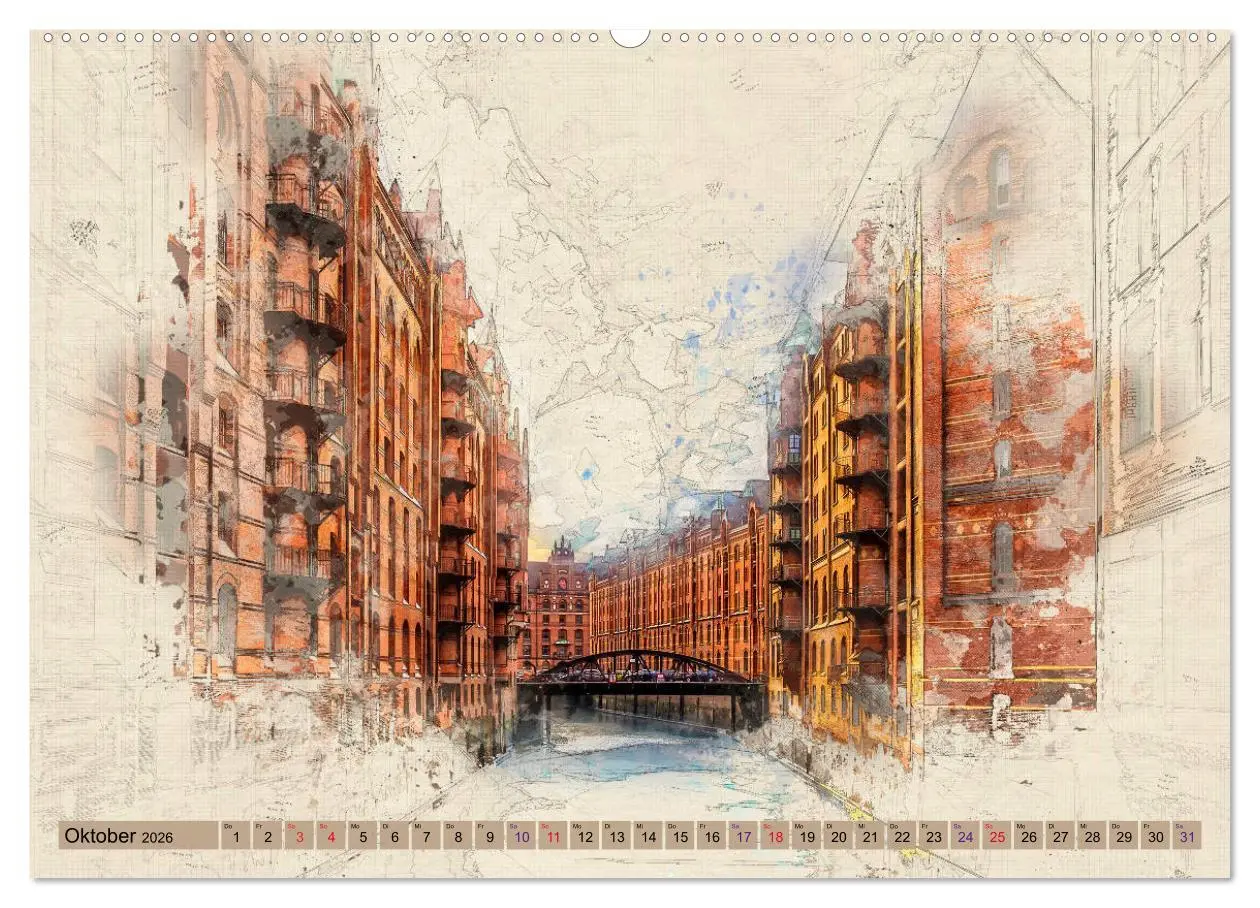 Bild: 9783457740460 | Hamburg für Genießer (hochwertiger Premium Wandkalender 2026 DIN A2...