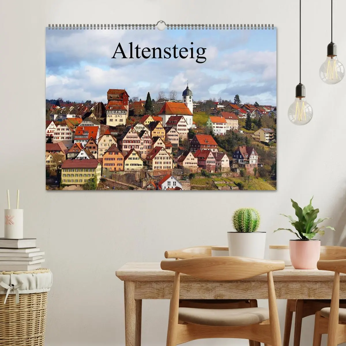 Bild: 9783516140460 | Altensteig (Wandkalender 2026 DIN A2 quer), CALVENDO Monatskalender