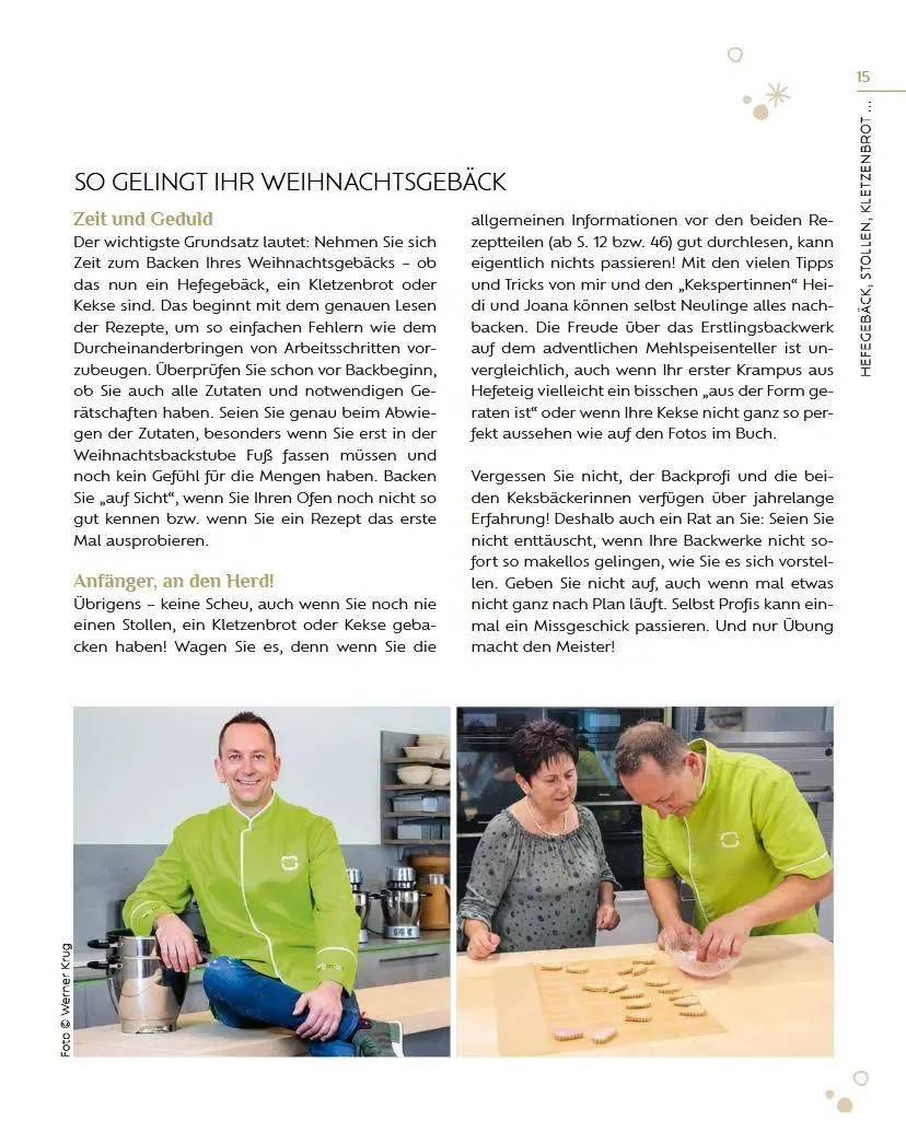 Bild: 9783702020460 | Weihnachten mit dem Backprofi | Kekse, Stollen, Neujahrsgebäck &amp; Co.