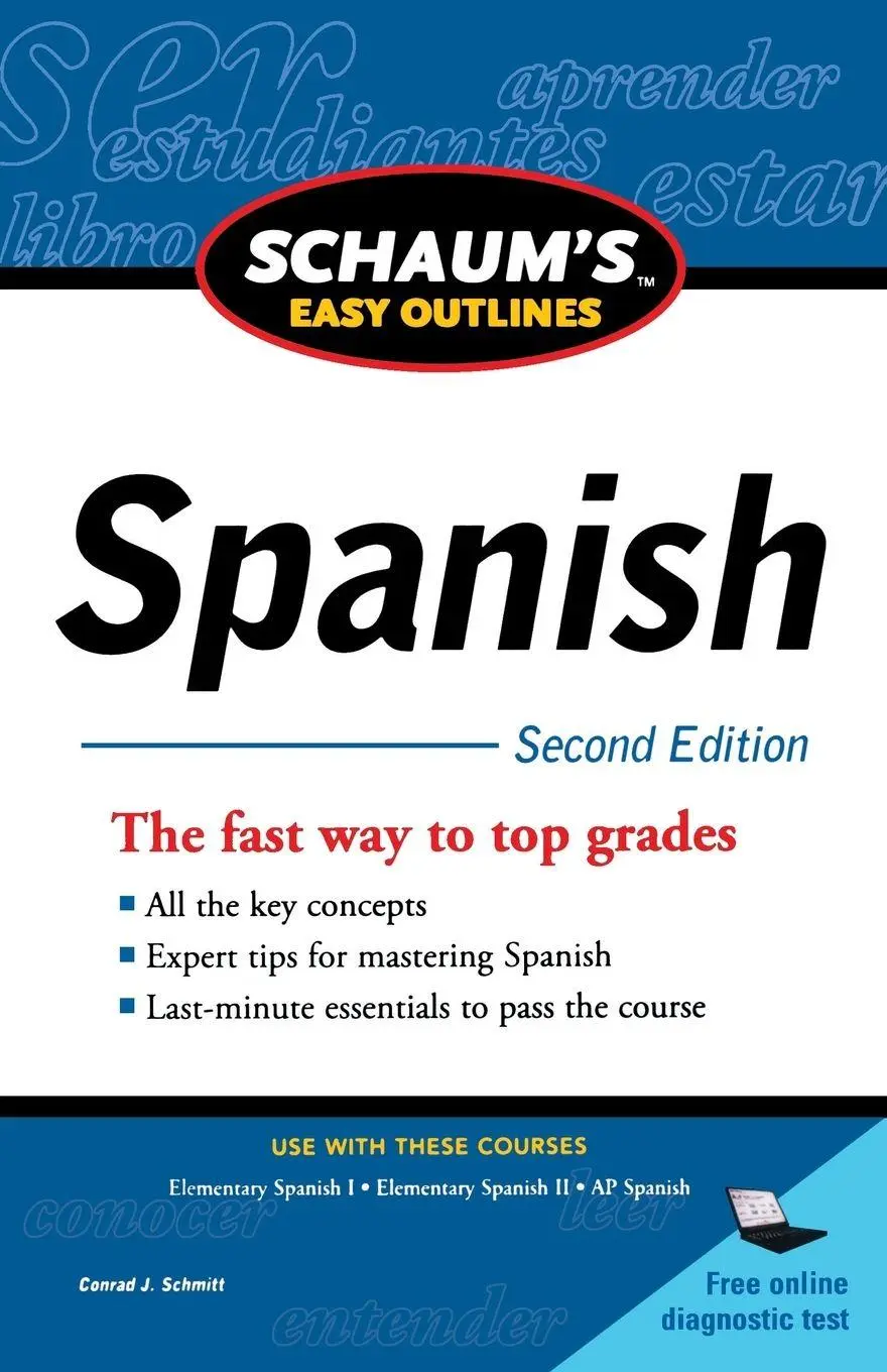 Cover: 9780071760560 | Schaum's Easy Outline of Spanish, Second Edition | Conrad Schmitt