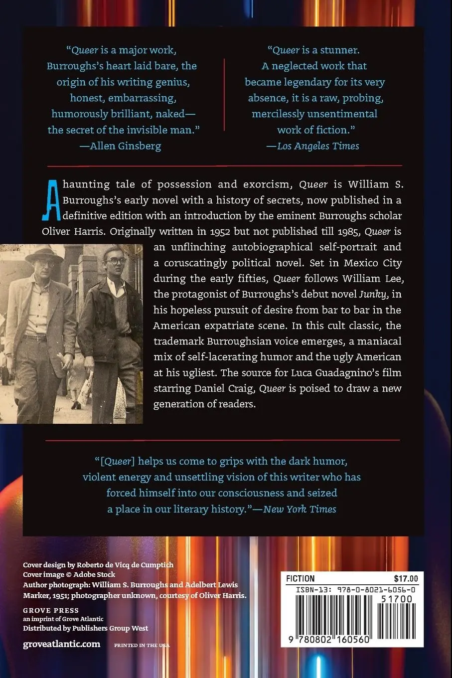 Rückseite: 9780802160560 | Queer | William S Burroughs | Taschenbuch | Englisch | 2022