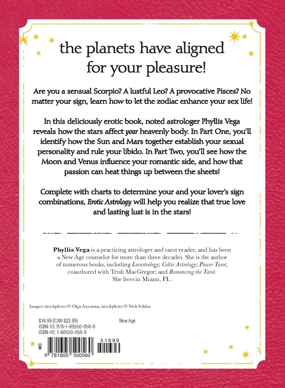 Rückseite: 9781605500560 | Erotic Astrology | The Sex Secrets of Your Horoscope Revealed | Vega