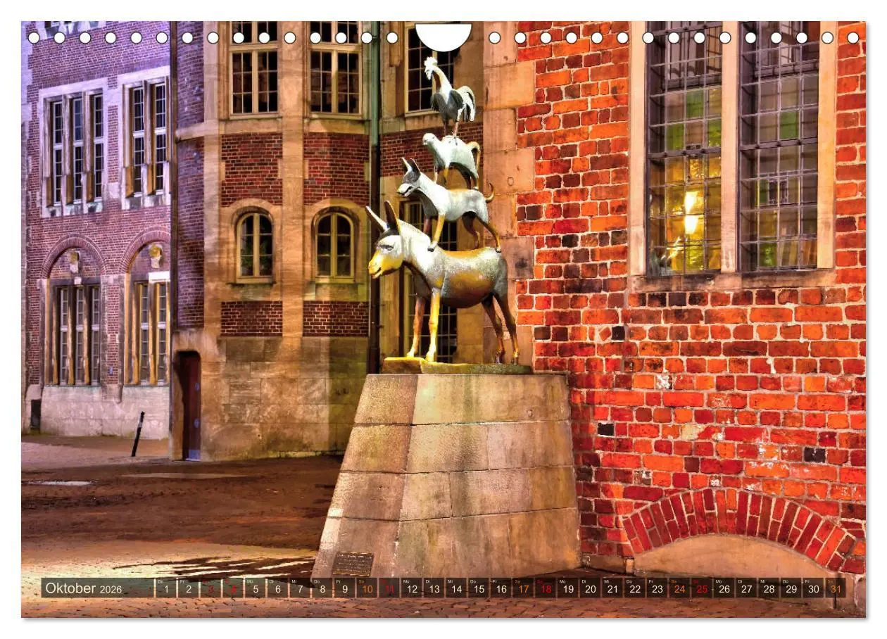 Bild: 9783457350560 | Bremer Perspektiven (Wandkalender 2026 DIN A4 quer), CALVENDO...