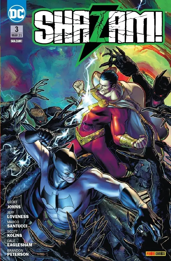 Cover: 9783741620560 | Shazam! | Bd. 3: Der Krieg der Magie | Geoff Johns (u. a.) | Buch