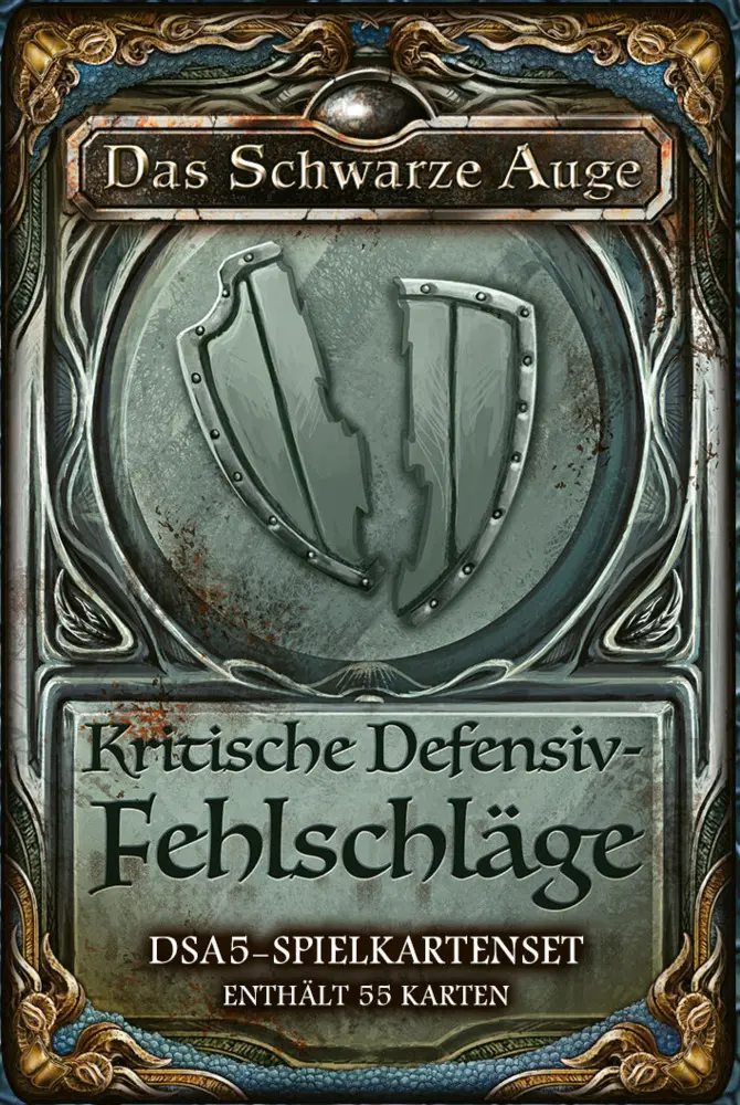 Cover: 9783963310560 | DSA5 Spielkarten Kritische Defensiv Fehlschläge | Alex Spohr | Spiel