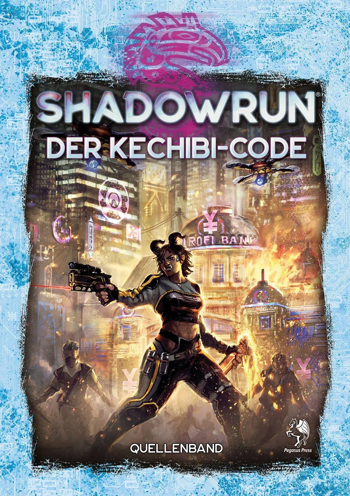 Cover: 9783969280560 | Shadowrun: Der Kechibi-Code (Hardcover) | Dykstra | Taschenbuch | 2022