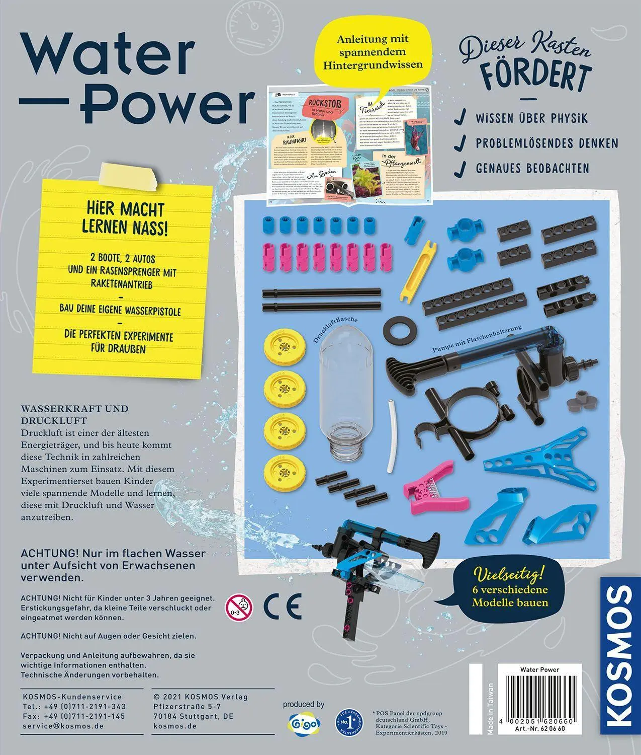 Bild: 4002051620660 | Water Power | Experimentierkasten | Spiel | Brettspiel | 620660 | 2021