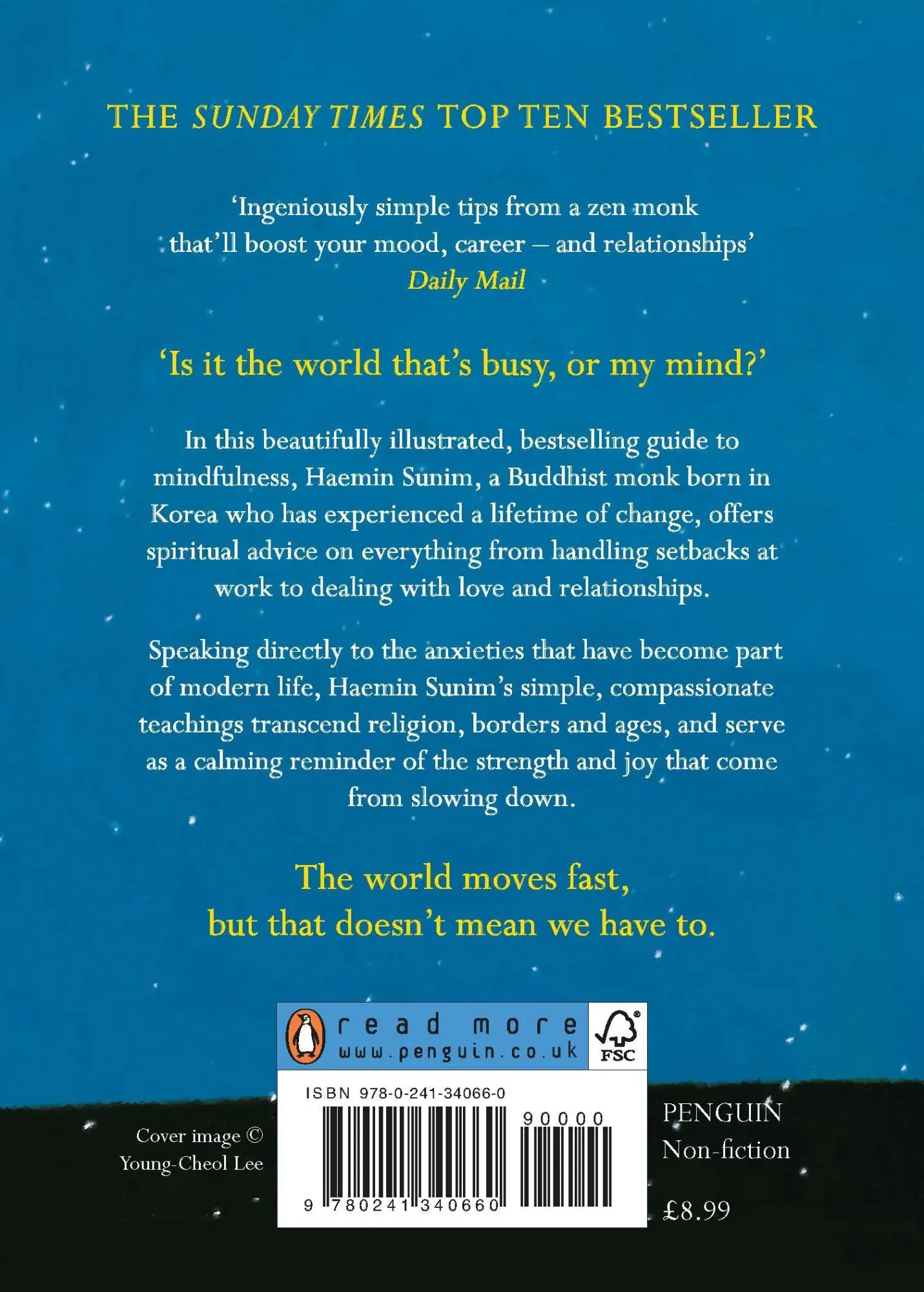 Rückseite: 9780241340660 | The Things You Can See Only When You Slow Down | Haemin Sunim | Buch